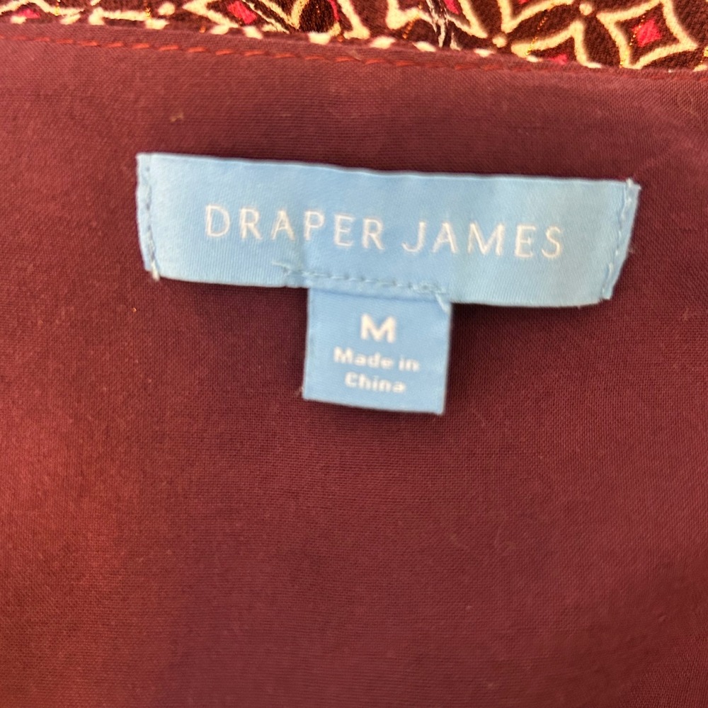 Draper James Flutter Sleeve Fit & Flare Dress Medium - Picture 7 of 8